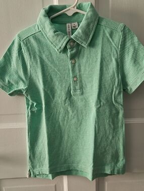 Janie and Jack Mint Green Polo Shirt for Kids
